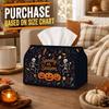 1pc Playful Macabre Halloween Tissue Box, Skeleton Figure Lantern Candy High Quality, Waterproof, Durable, Lightweight, Foldable Storage, Ideal for Li