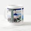 Katsushika Views of Mount Fuji Photo Mug Hokusai's Thirty-six "Kōshū Mishimagoe" Mug (Ukiyo-e Series)