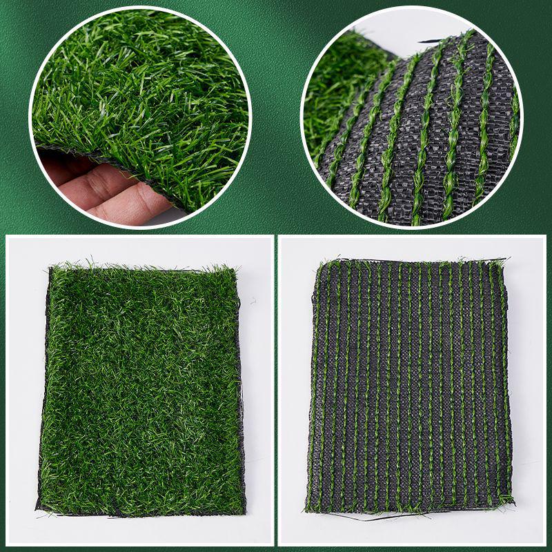 Artificial Turf Construction Site Fence and Landscaping Grass