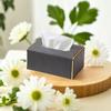 European Style Napkin Holder High Quality Paper Storage Container Streak Tissue Box  Dining Table