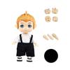 YMY Cute Mini BJD Doll Movable Joint Action Figure Doll Birthday Present New Year Gift