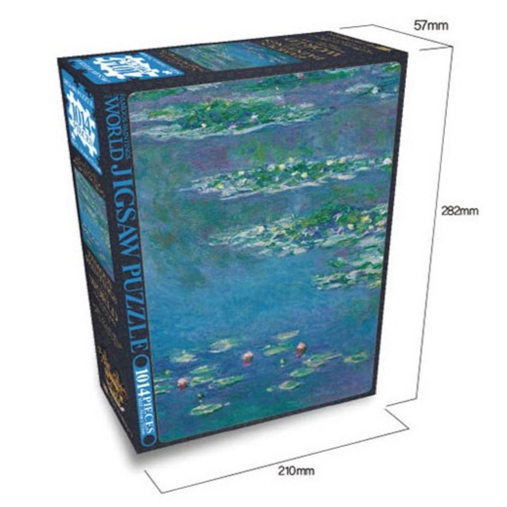 Haksan Publishing Lilia wodna Moneta 1906 Puzzle (1014 Sztuk)