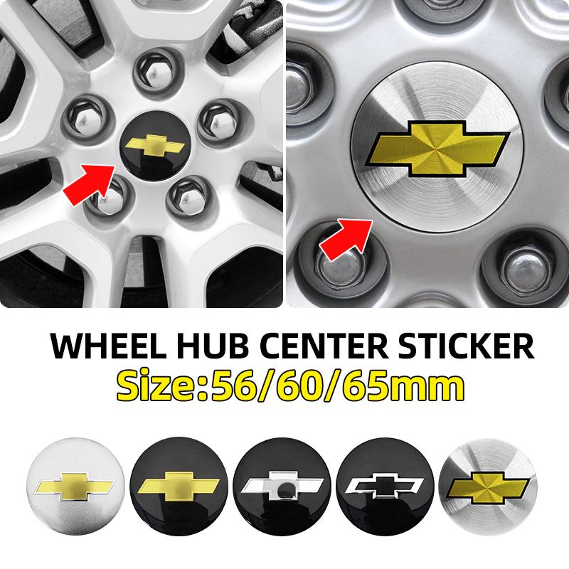 56mm 60mm 65mm Auto Radnaben-Aufkleber Radkappen-Aufkleber Emblem Für Chevrolet Cruze Malibu Colorado Suburban Equinox EPICA CAPTIVA