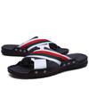 FUQIAO New Genuine Leather Men Slippers Beach Shoes Comfortable Men Summer Flat Heels Male Slides Luxury Plus Size 38-48