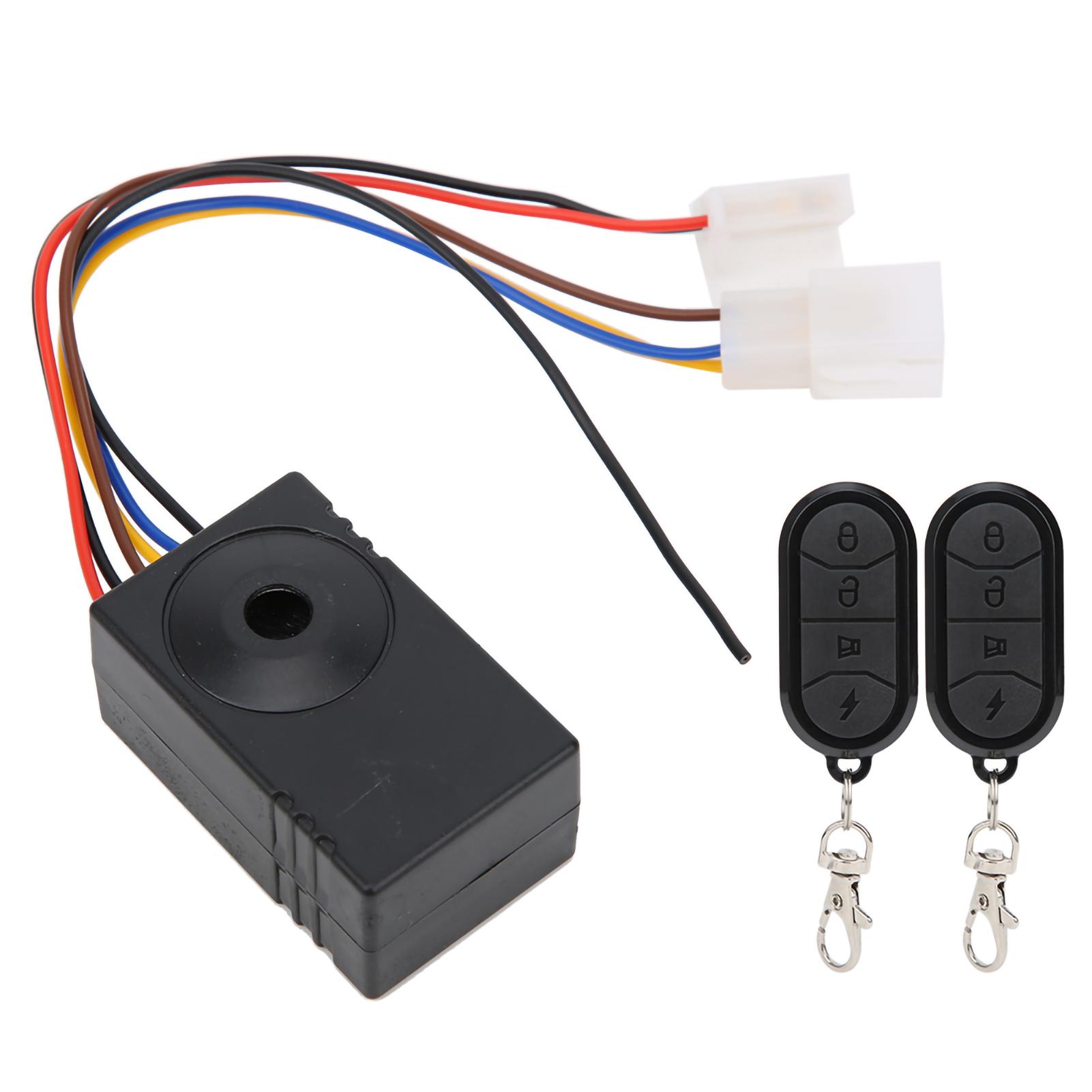 

АнтиПротивоугонная сигнализация с пультом дистанционного управления Надежная защита для электрического велосипеда/трицикла/самоката