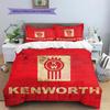 Kenworth Pattern Bedding Home Decoration Birthday Gift (1 * duvet cover + 2 * pillowcase, without core)