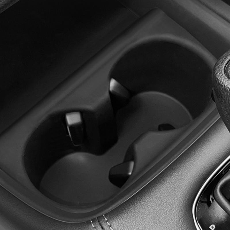 Waschbare Silikon-Becherhalter-Organizer für ausgewählte SUV-Modelle, Innenraum-Organisation, Getränkehalter-Schutz