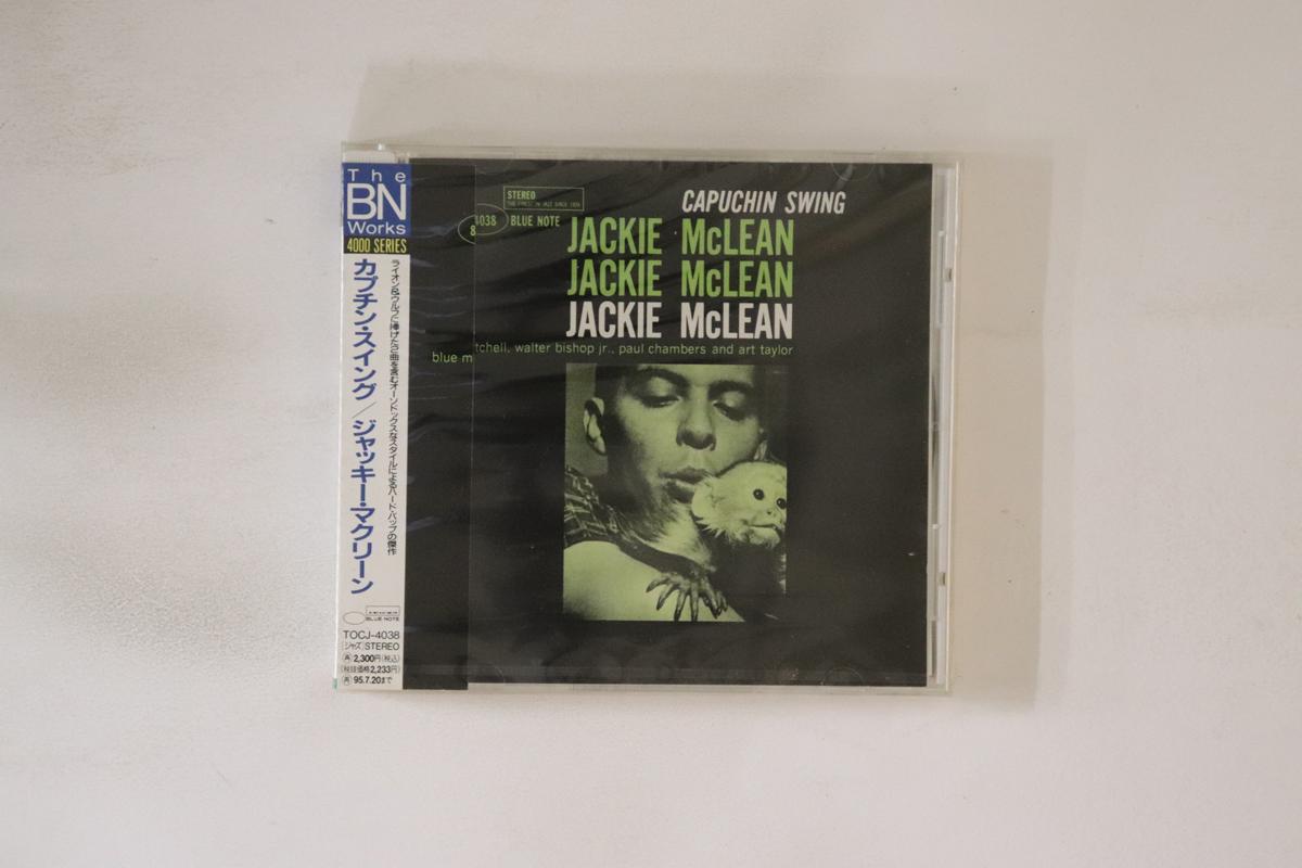 

CD ДЖЕКИ МАКЛИН - Capuchin Swing TOCJ4038 BLUE NOTE 1993 Япония Оби Джаз Б/У