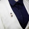 Women Cartoon Halloween Ghost Brooch Elegant Fashion Breastpin