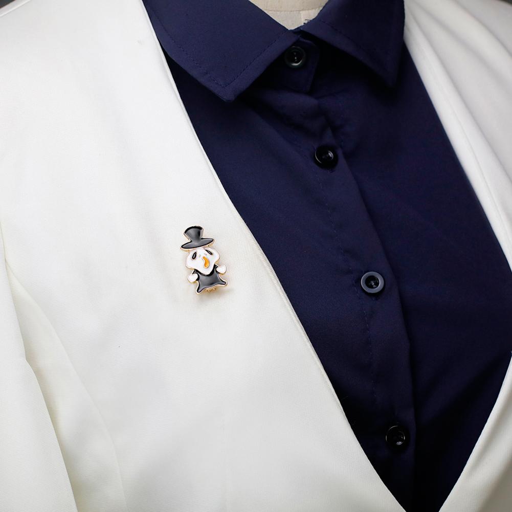 Women Cartoon Halloween Ghost Brooch Elegant Fashion Breastpin