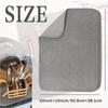 2 Pcs Large Dish Drying Mat for Kitchen Counter, Microfiber Absorbent Dish Drying Pad, Dishes Drainer Mats for Countertops, Sinks, Draining Mat