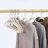10pcs/Lot Hanger Clothing Store Coat 45cm/35cm Velvet Clothes Hangers Hooks for Adult/Child Clothes Hangers Rack Dress Hook
