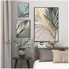 Folhas de palmeira planta arte pintura em tela aloe botânico e impressões modulares fotos parede para sala estar decoração casa