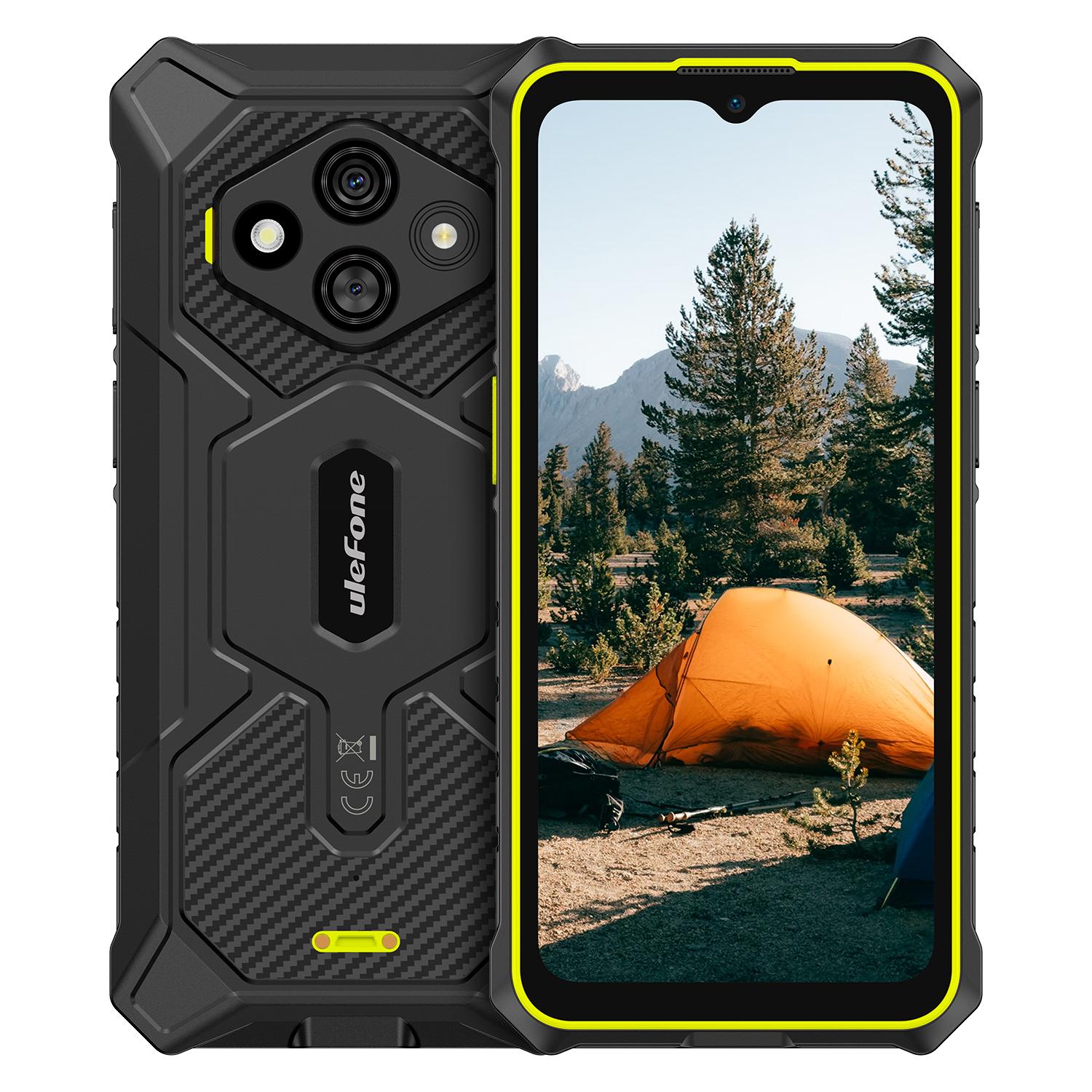 

Ulefone RugKing 3 Pro Rugged Phone 6.56 120Hz 5700mAh Android 15 Up to 16GB RAM+128GB ROM NFC 4G 48MP Camera Global зелений