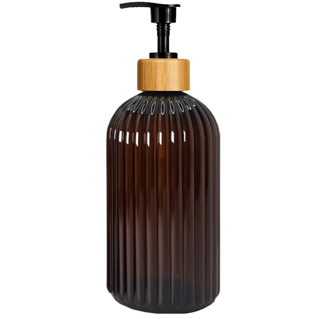 500ml Press Type Soap  Bottles Dispensers Refillable Hand Dish Ideal for Kitchen Sink Decor Bottling Soap Bottle