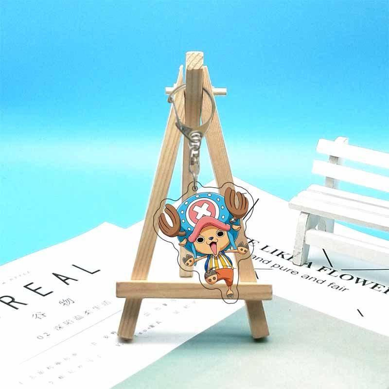 One Piece Luffy, Chopper, Law, Zoro, Ace, Sanji, Sabo Acrylic Keychain