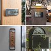 1PCS Relief Metal House Number with Magnet 5.8*4.5cm Door Number Apartment Door Numbers for Outdoor Hotel Home Mail Box Label