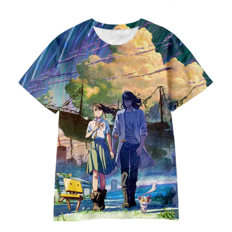 

3D Printing Short-Sleeve Basic T-Shirts S