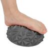 PVC Ball Stress Relief Yoga Massager Semicircle Foot Massage Balls Muscular Relaxationsilver