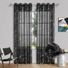 Half-shading Window Curtain 200*100cm Window Screen  Bedroom and Living Room Decoration
