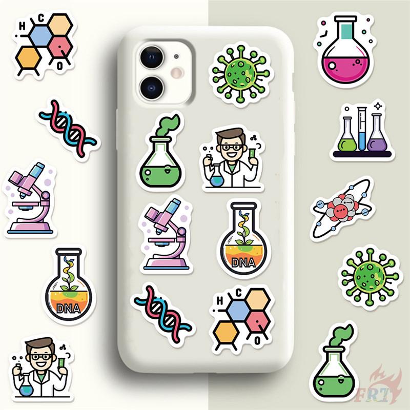 500Pcs/Roll Q Chemical Experiment Kids Rewards Stickers - DIY Scrapbooks Album Decor Sealing Label Decals