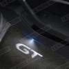 Für Peugeot GT 208 Emblem RCZ 206 205 308 306 Auto Türlicht Willkommensleuchte Kabelloser Projektor Auto Dekoration HD LED