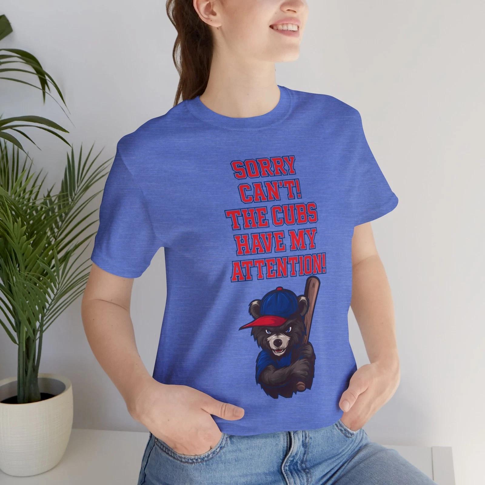 Sorry Can t Cubs Mascot Shirt: Team Spirit 2XL