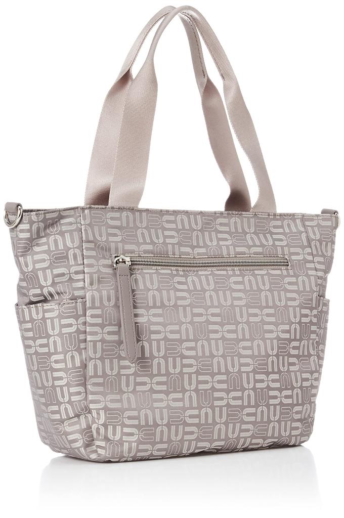 U by Ungaro Tote Bag Lightweight Nylon Monogram Jacquard UULH1SH2 2-Way "Francine" Women's