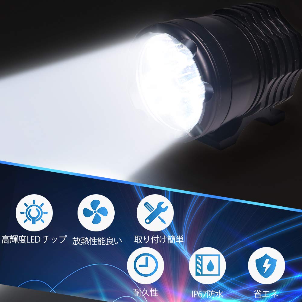 X-STYLE 40W LED Fog Lamp Work Light 12V 24V Hi/Lo/Strobe