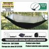 Portable Travel Hammock Foldable Storage Hiking Hammock High Quality Outdoor Hammock  Outdoor Use