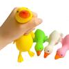 Jouet à presser Canard Aurore Coloré Maltose Animal Mignon Souple Soulagement du Stress Décompression Jouet Extensible pour Adultes Et Enfants Cadeau Présent