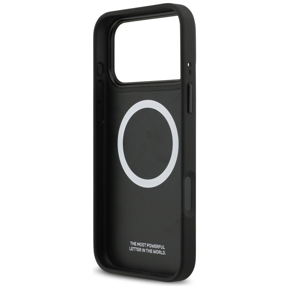 BMW M Quilted Logo MagSafe Case for iPhone 17 Pro Max Anthracite