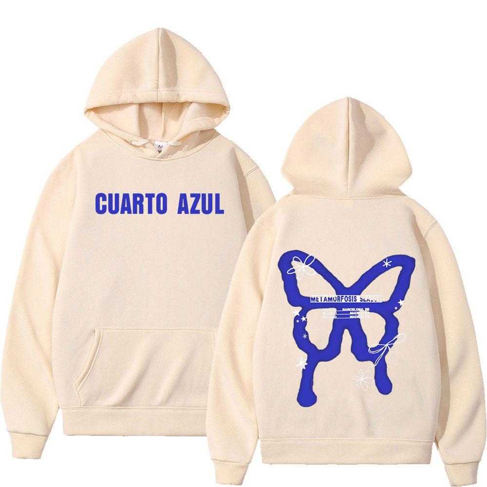 Butterfly Aitana Graphic Hoodie Men Women Hip-hop Harajuku Pullover Long-sleeved Winter Loose Casual Aesthetic Trendy Sweatshirt