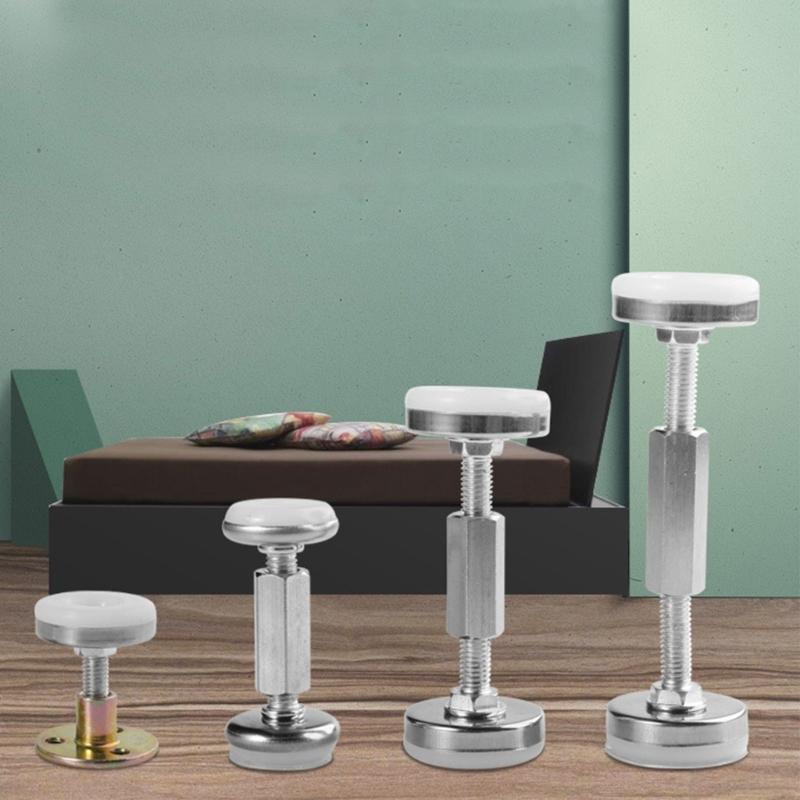 Heavy Duty Bed Headboard Holder Easy Installation Bed Headboard Anchors Metal Bed Headboard Support Brackets for House