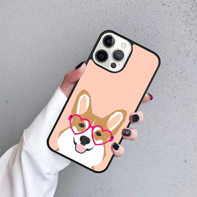 Corgi Welsh Corgi Dog Phone Case Cover For iPhone 17 Air 15 16 14 13 12 Pro Max 11 Pro Max Plus Coque Shell