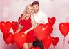 Cross Love Heart Balloons: 6-inch, 10-inch, 12-inch Heart-Shaped Balloons for Weddings and Birthdays