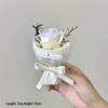 Preserved Mini Rose Bouquet - Artificial Dried Flowers Gift Ornament for Birthdays and Souvenirs