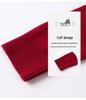 100% Pure Wool Embroidered Qipao Collar Sweater - Red, Age-Defying Knit Base Layer for Women