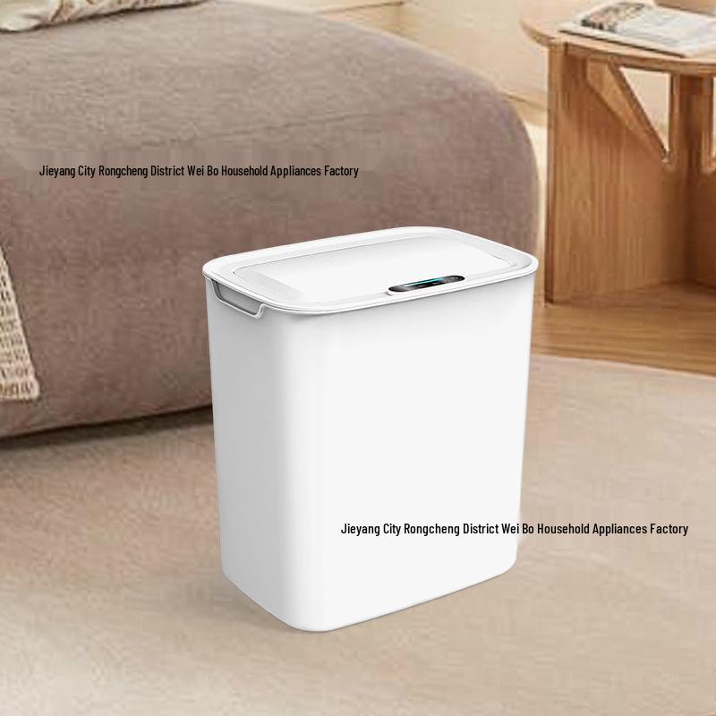 Automatischer Smart-Sensor-Mülleimer mit Deckel für Küche, Bad und Mülltrennung