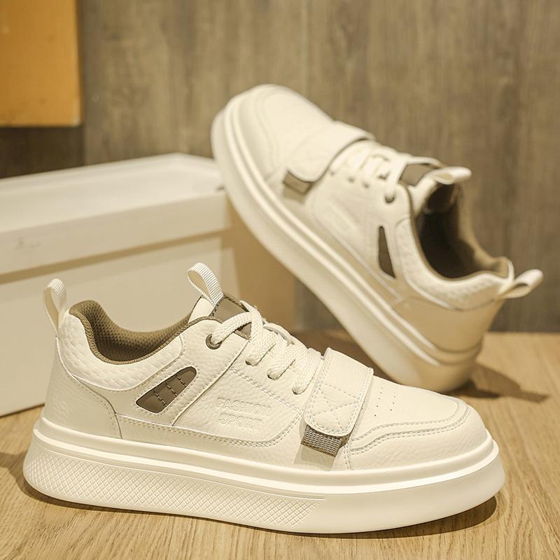 Fashion New Arrival Leather Casual Shoes Fashion Walking Mens Sneakers High Quality Male Sneakers Versatile Skateboard Footwear Trainers