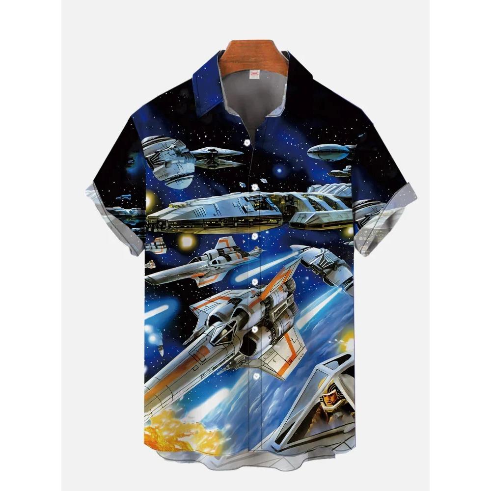 

Рубашки Гавайи Мужские Новые Рубашки Звездные войны Мужская Женская Одежда Футболки Топы Футболки Мальчики Девочки Футболка с коротким рукавом с принтом Уокера 3XL