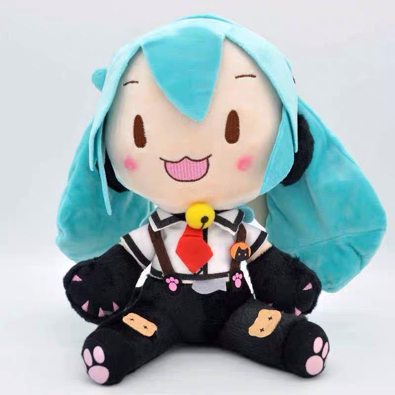 Hatsune Miku Winter Bear Transformation Plush Doll with Leek
