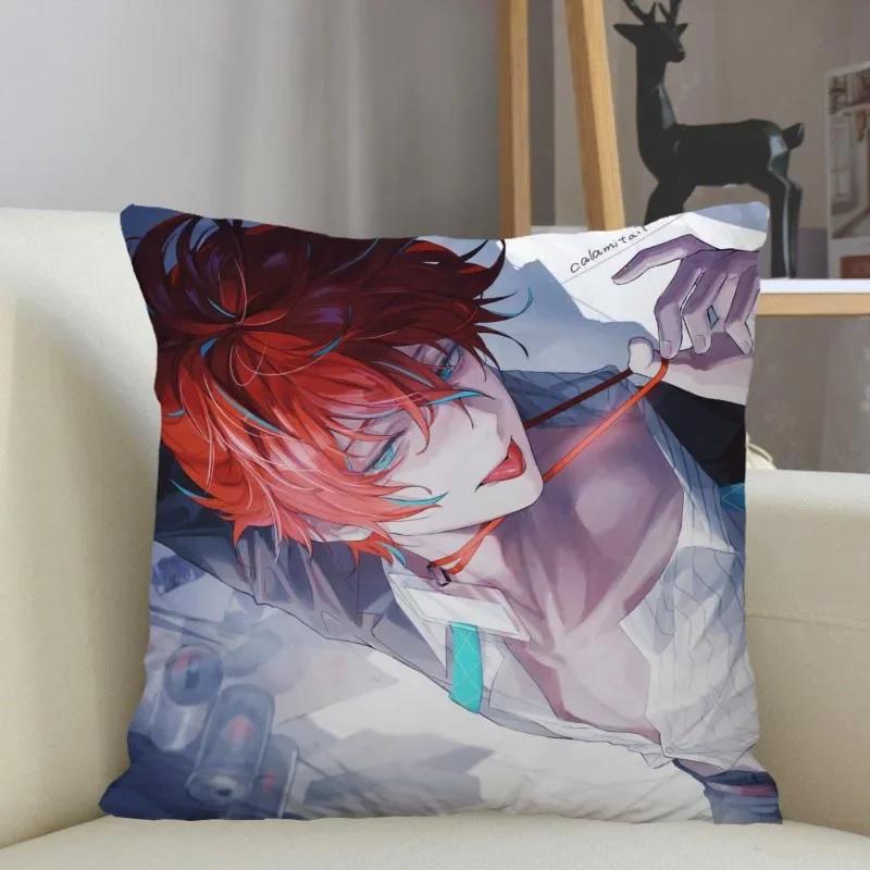 Hypnosis Mic -Division Rap Battle Pillowcase Home Decoration 45x45cm Zipper Square Pillowcase Throw Pillow Cover Drop Shipping