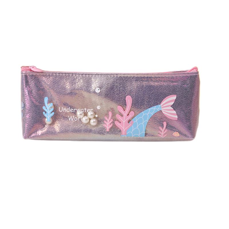 

Кавайна Пенал-русалка Велика місткість Школярі Пенал Шкільне приладдя Для фіолетовий