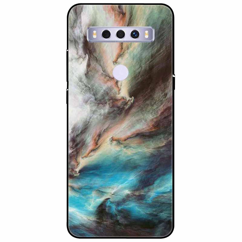 Case For TCL 10 SE Cover Marble Soft Silicone Fashion TPU Back Bumpers for TCL 10SE T766U T766H Protective Funda for TCL10SE