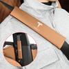 UDXKW1 Leather Car Seat Belt Protection Shoulder Pad Cover For Tesla Model 3 Y S X Cybertruck Juguete Roadster Coil Bonina SpaceX