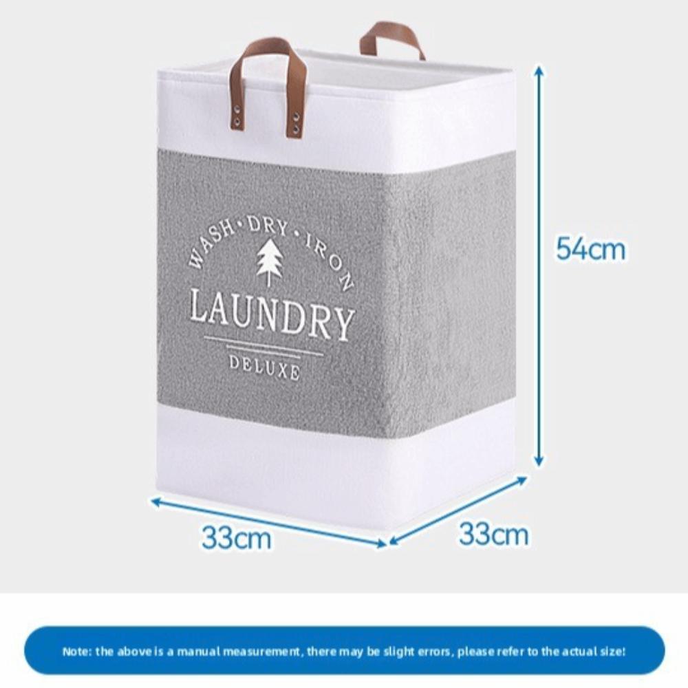 Large Capacity Dirty Clothes Basket Fabric Folding Storage Basket Laundry Basket Laundry Room
