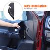 Glossy Black Door Anti-collision Panel Trim Cover For Toyota Tacoma 2015-