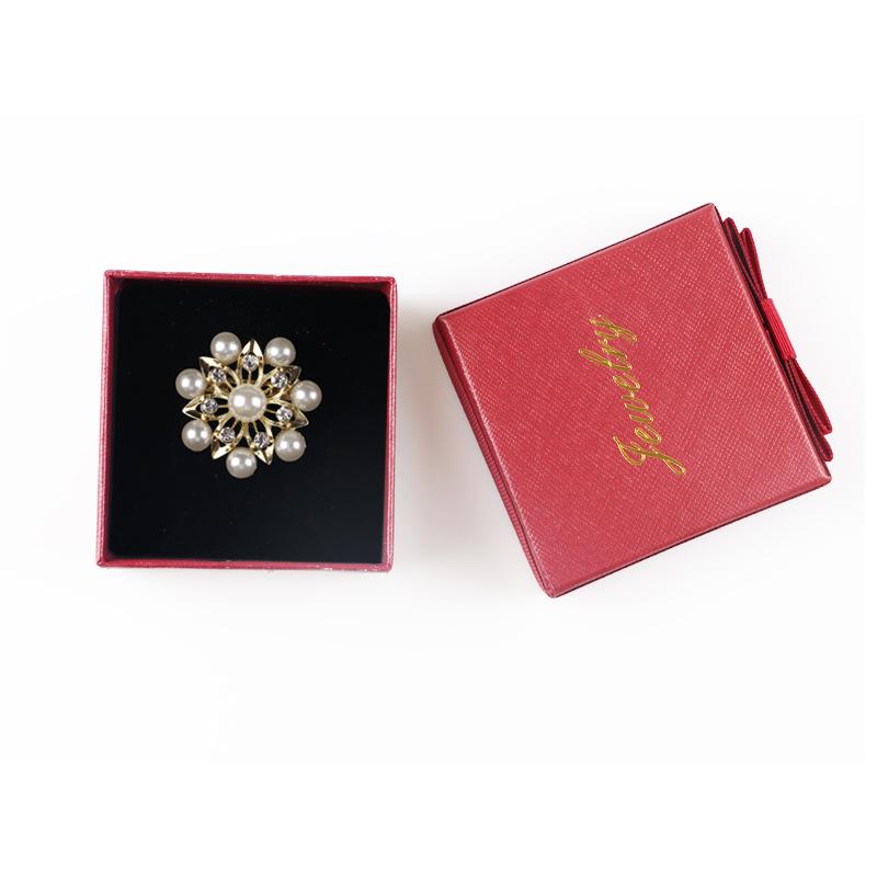 Schmuckverpackungsbox, Ring, Ohrringe, Armband, Schmuckaufbewahrung, Exquisite und einfache Broschürenverpackungsbox, Schmuck.