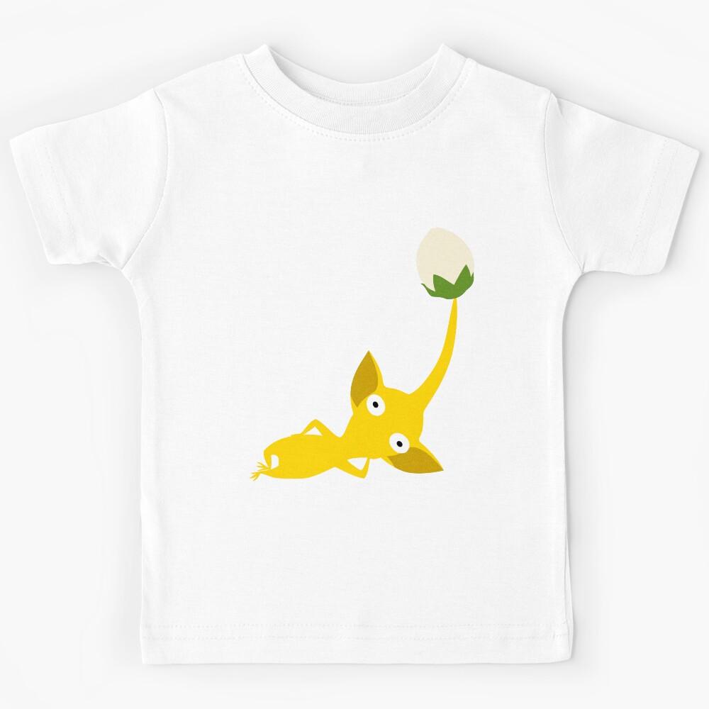 Yellow Pikmin Kids T-Shirt 140
